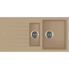 Гранітна мийка Fabiano Classic 100x50x15 Beige